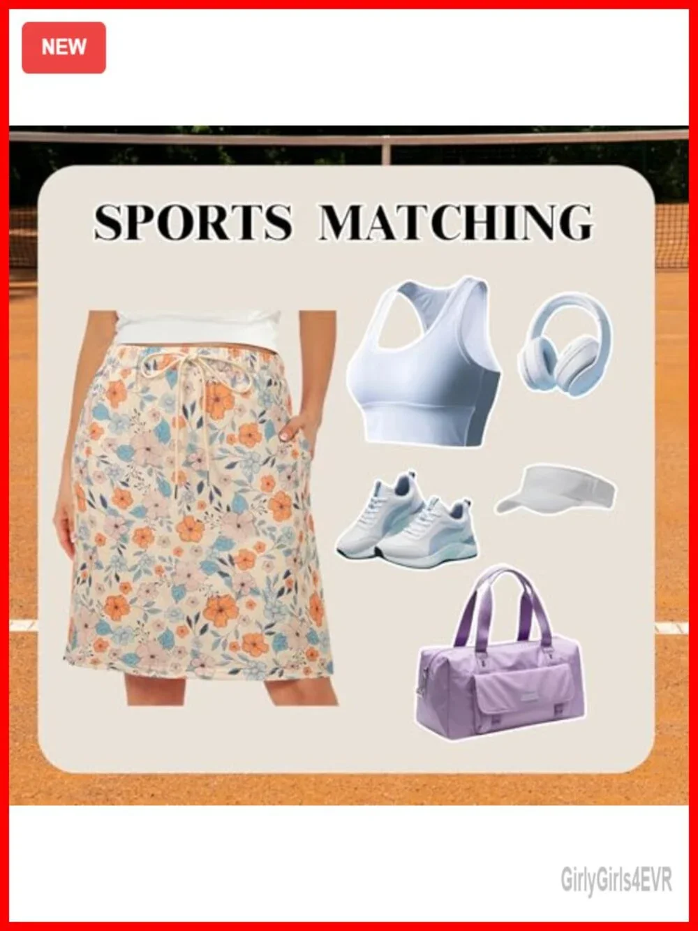 Knee Length Skort for Women with Pockets - High Waisted Athletic Golf Tennis